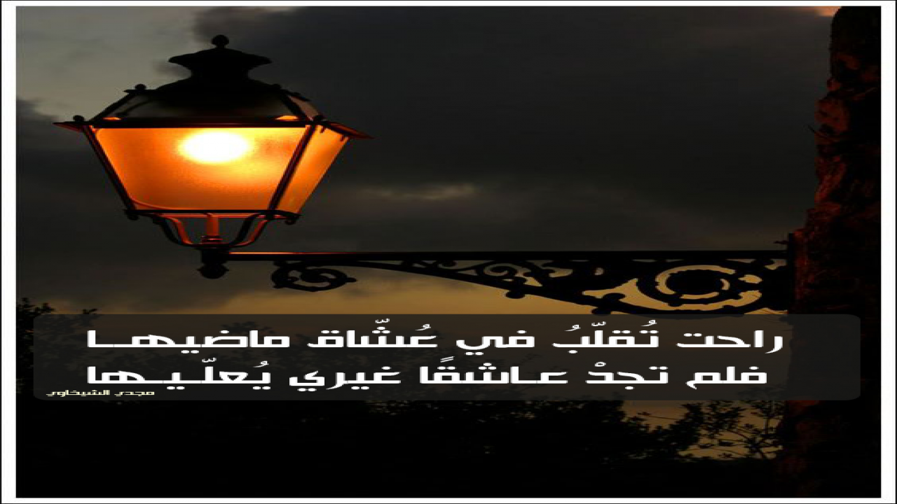 يا من تجاهلتِ دار العزِّ حيّـيِـهاو نمتِ فيها أَناء الليلِ هانيــها