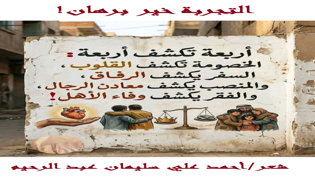 (إن الإنسان الذي لا يتعلم من التجارب التي يمر بها ، لا يستحق الحياة! والحياة في جميع أطوارها خير معلم! إذ ما من يوم يمر ولا موقف نعيشه ، إلا ونتعلم جديداً! وكم من قناعاتٍ غيرناها بتجارب ومواقف عشناها! وكم من شخصياتٍ أعطيناها أكثر من حجمها تقديراً واحتراماً وبذلاً ، فإذا بنا نكتشف بالتجربة والموقف ، أنها دون ذلك بكثير فندمنا كثيراً!)