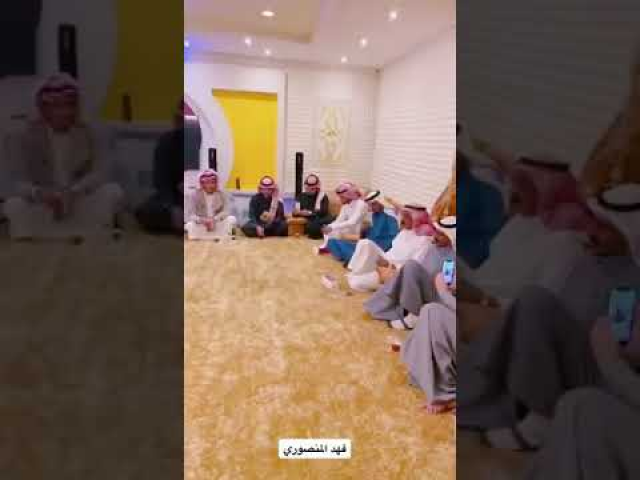 الشاعر فهد المنصوري | ابيات ترحيبيه بسم القبيله